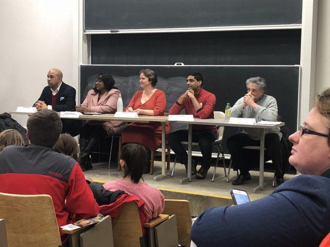 Mayoral candidates discuss environment, Oscar Mayer plant redevelopment at College Democrats forum
