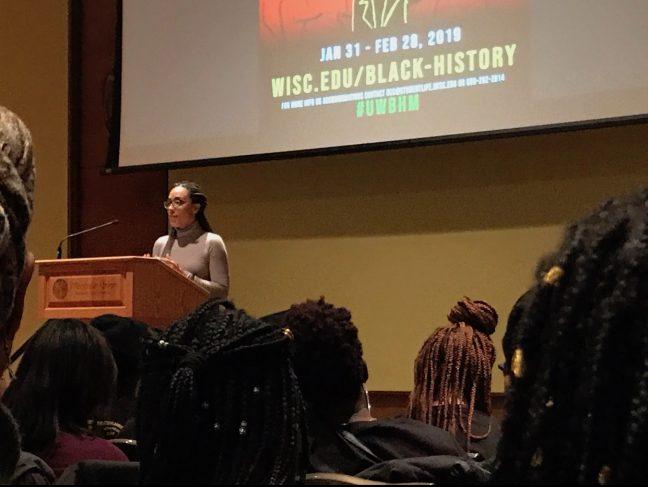 Political commentator Angela Rye discusses role of black students on predominantly white campuses
