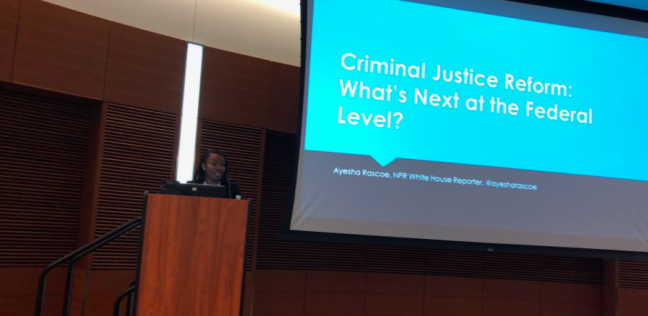 NPR reporter discusses First Step Act, future of criminal justice reform