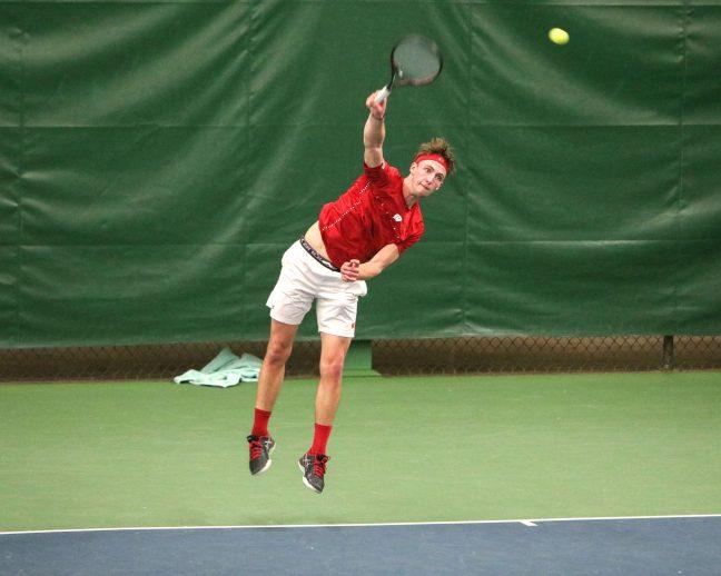 Mens Tennis: Badgers fall to Princeton before dominating Green Bay, IUPUI in tournament