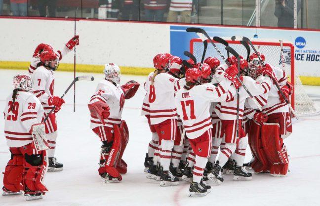 Women’s Hockey: Badgers blank Friars to advance to Frozen Four