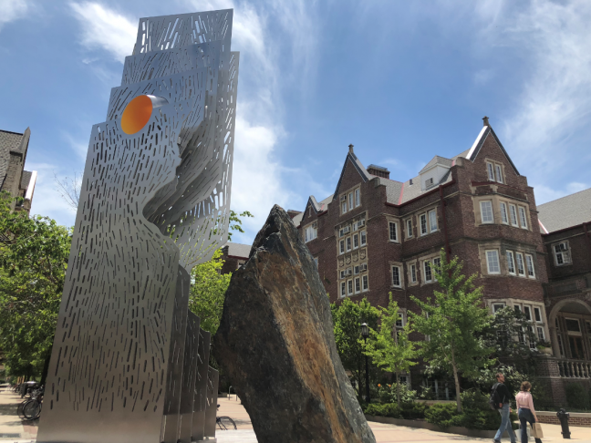 More than just eye candy — new UW sculpture welcomes inclusionary thought