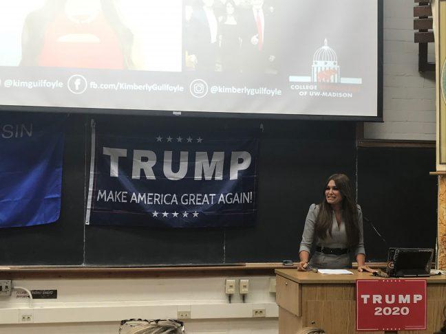 Trump campaign adviser encourages students to vote, talk about facts