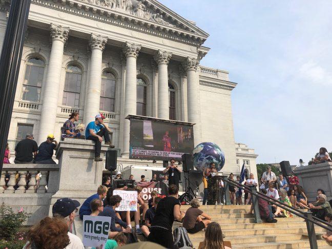Madison joins Global Climate Strike with MGE rally, march to Capitol