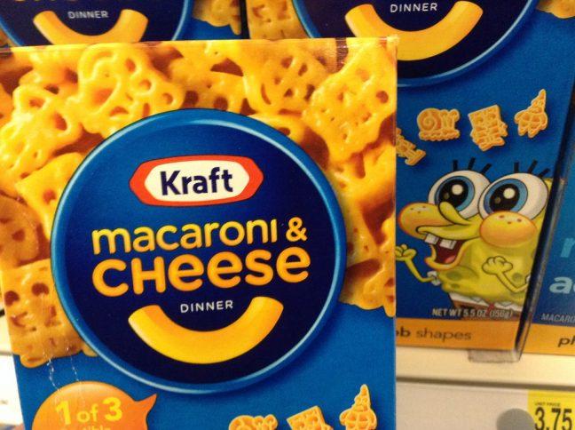 The war begins: Shaped Kraft mac and cheese vs. traditional Kraft mac and cheese