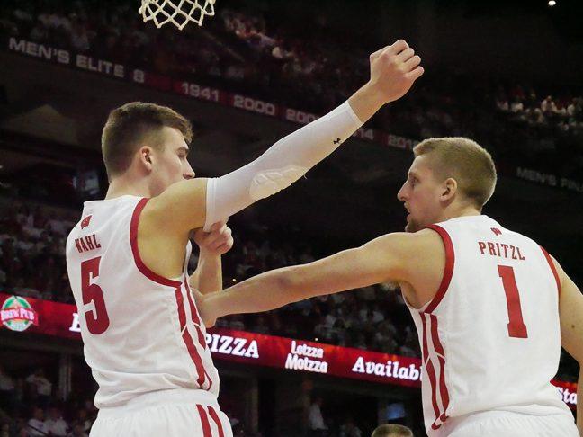 Mens Basketball: Shorthanded Badgers prevail over No. 14 Spartans