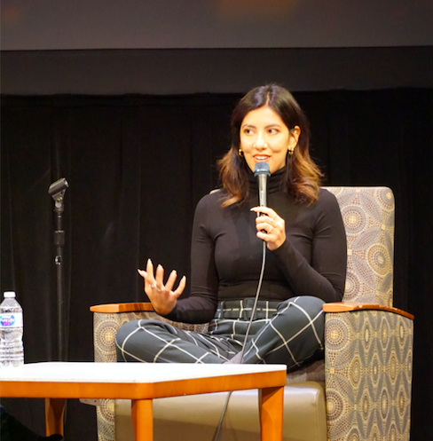 Stephanie Beatriz opens up to UW students with intimate discussion of intersectionality