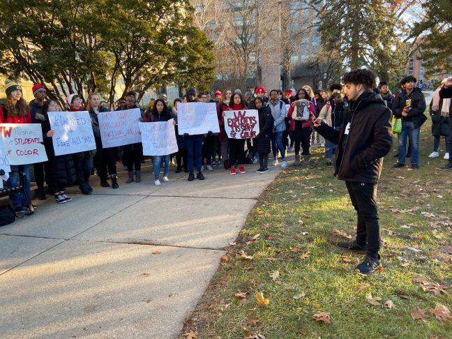 Students protest removal of Multicultural Learning Center house fellow
