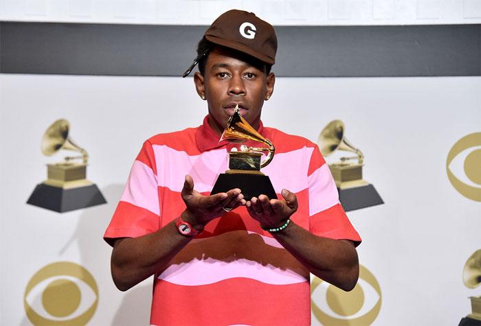 Tyler, The Creator solleva il Grammy Award, Isola Nerd