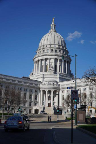 State Capitol, Madison, State Capitol, Carroll St,