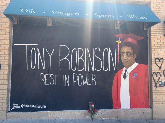 Portrait of Tony Robinson by Sirena Flores