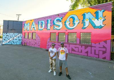 New mural brightens Monroe Street neighborhood