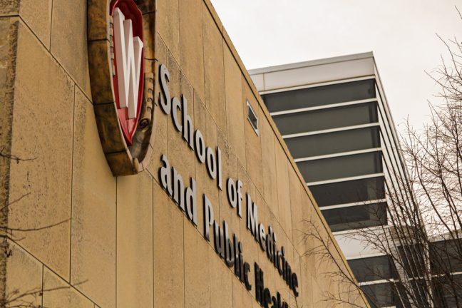 Badger Herald archival photo of the University of Wisconsin School of Medicine and Public Health. February 23, 2021.