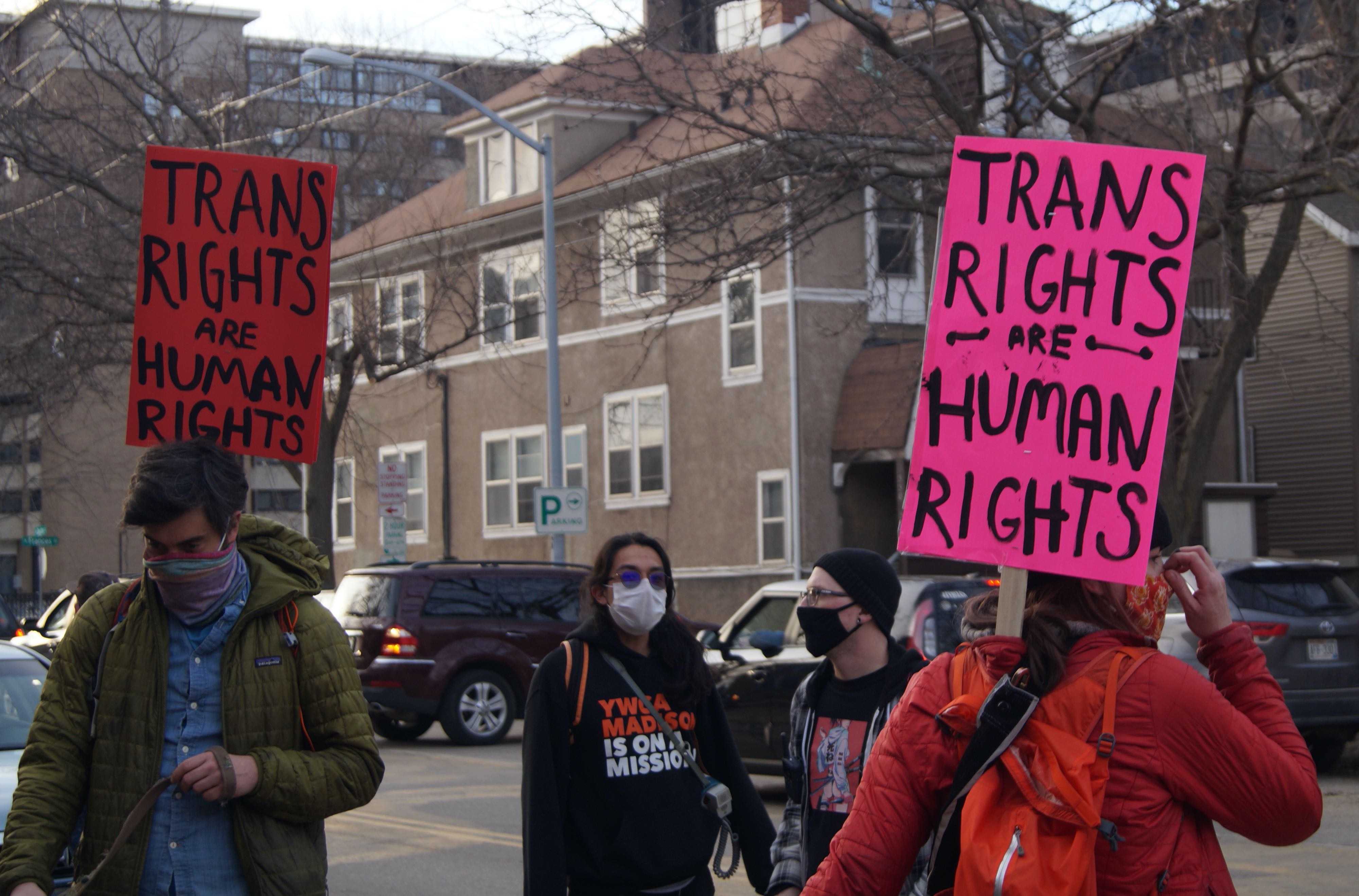 Trans Rights Activists Protest Anti Trans Bill Packages In Wisconsin   DSC06081 1 