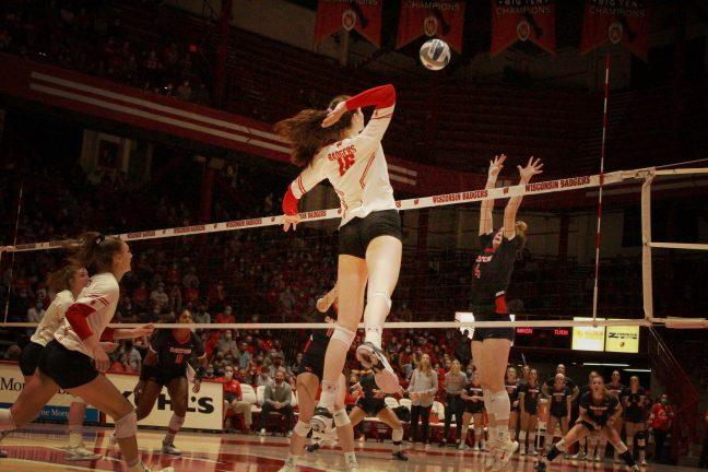 Volleyball: Badgers hit ground running behind strong young stars