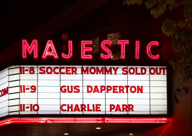 Soccer Mommy and other performers appear on The Majestic's lineup