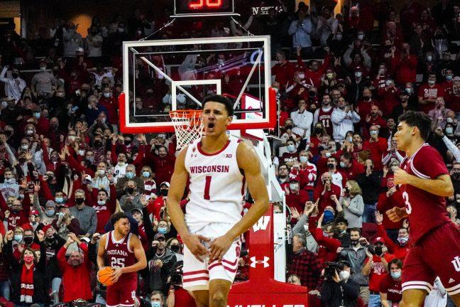 Mens Basketball: Johnny Davis leads the Badgers to an upset win over #3 Purdue