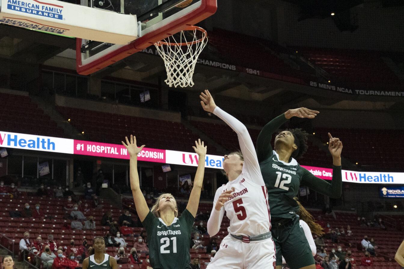 Womens basketball: Badgers flounder at home, fall to Michigan State