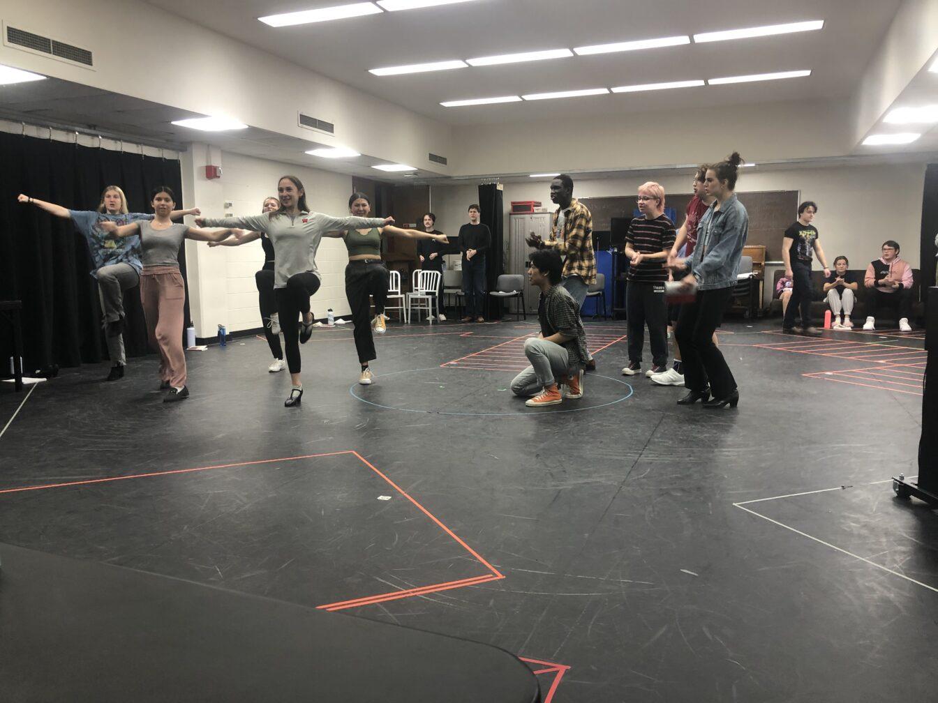 UW Theater rehearses their upcoming performance of Heathers