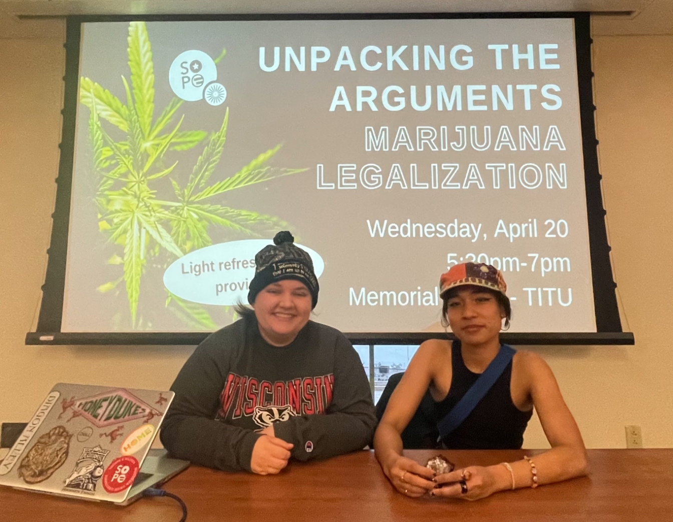 UPDATED: WUD SoPo hosts discussion on marijuana legalization, MORE Act