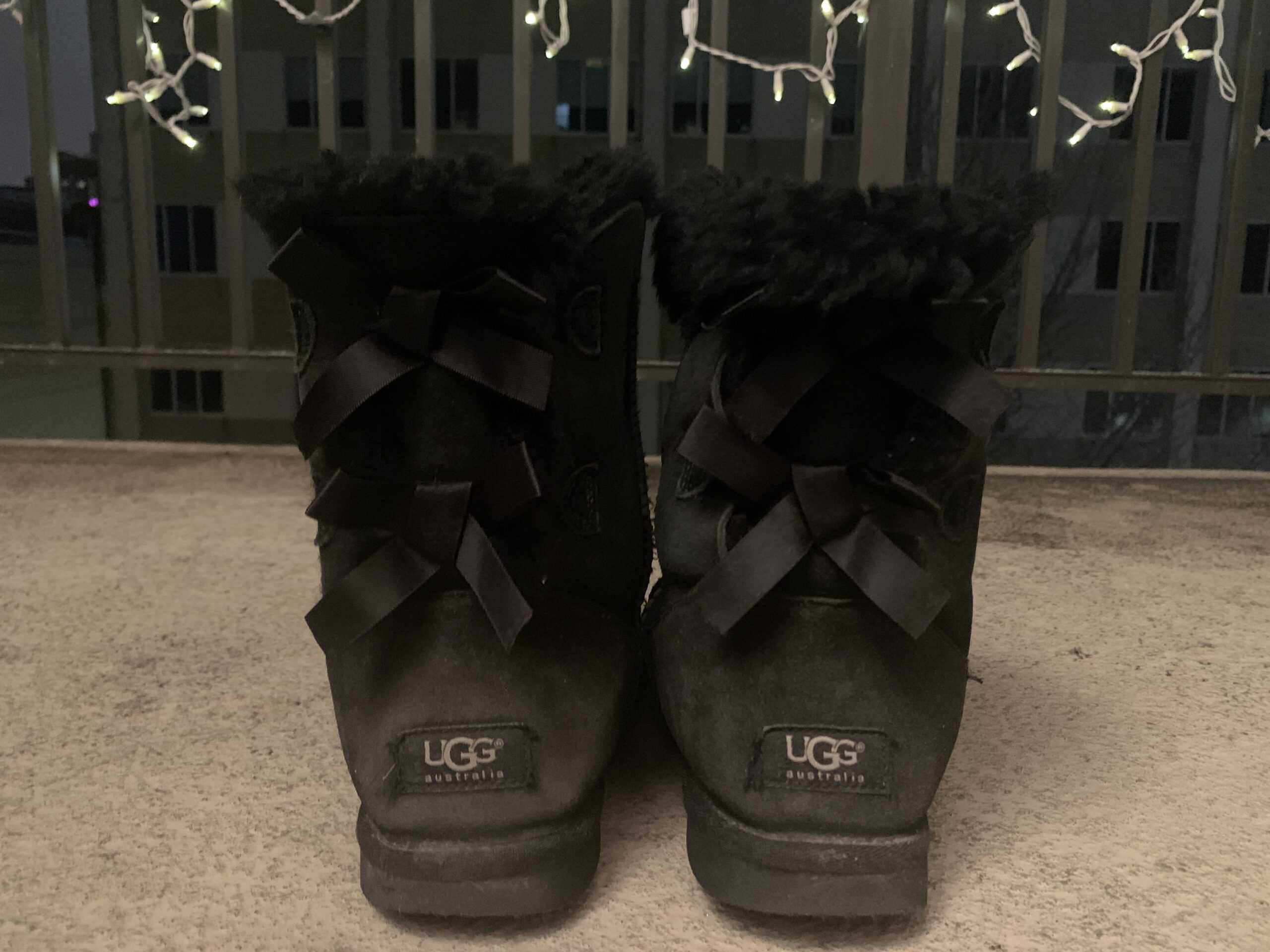 ugg boots with straight leggings｜TikTok Search