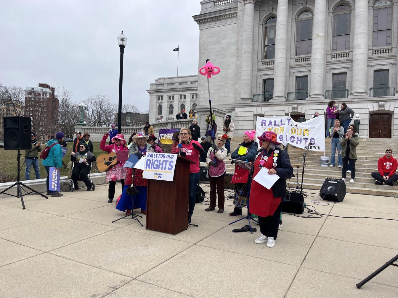 Madison Rally for Our Rights shows local support of reproductive freedom