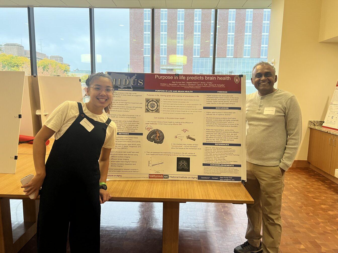 IOA researchers Amber Nguyen and Ajay Kumar Nair presented their findings at the 33rd annual IOA colloquium.