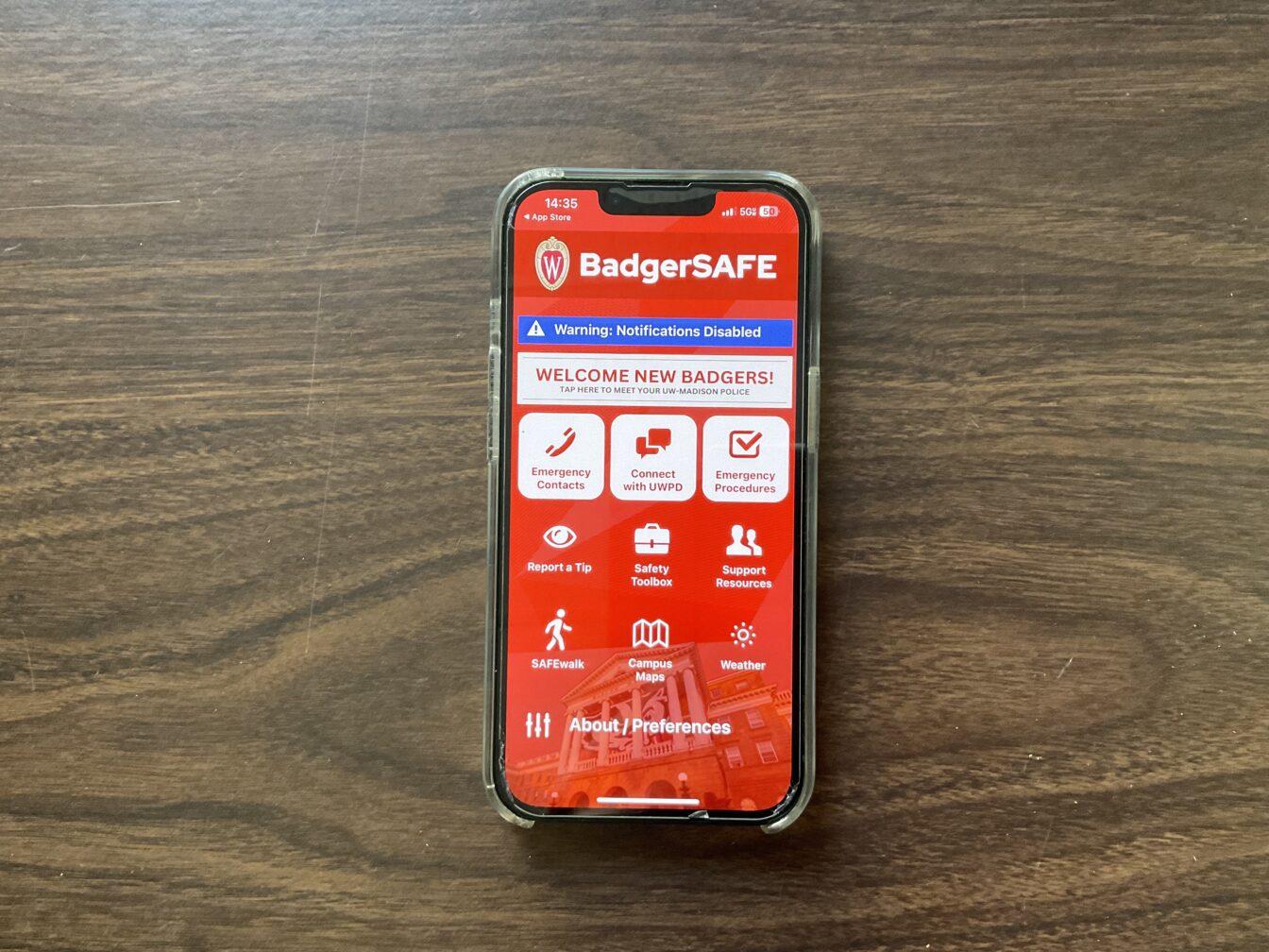 UWPD releases BadgerSAFE app to centralize student resources, services