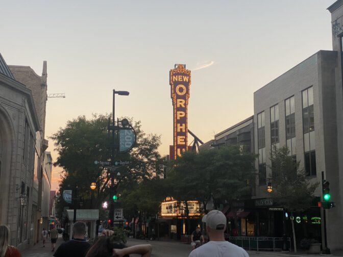 The Badger Herald archival photo of The Orpheum. September 5, 2023.