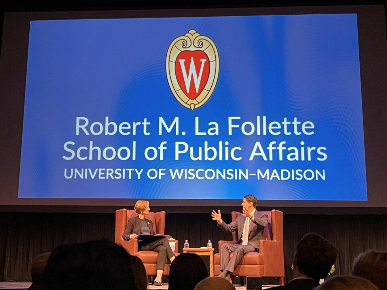 Former Speaker Paul Ryan visits UW to discuss public policy