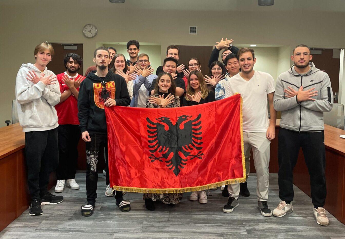 Albanian American Student Organization returns to campus