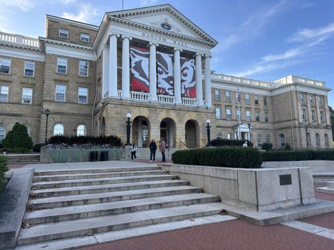 Badger Herald archival photo of Bascom Hill. October 11, 2023. 