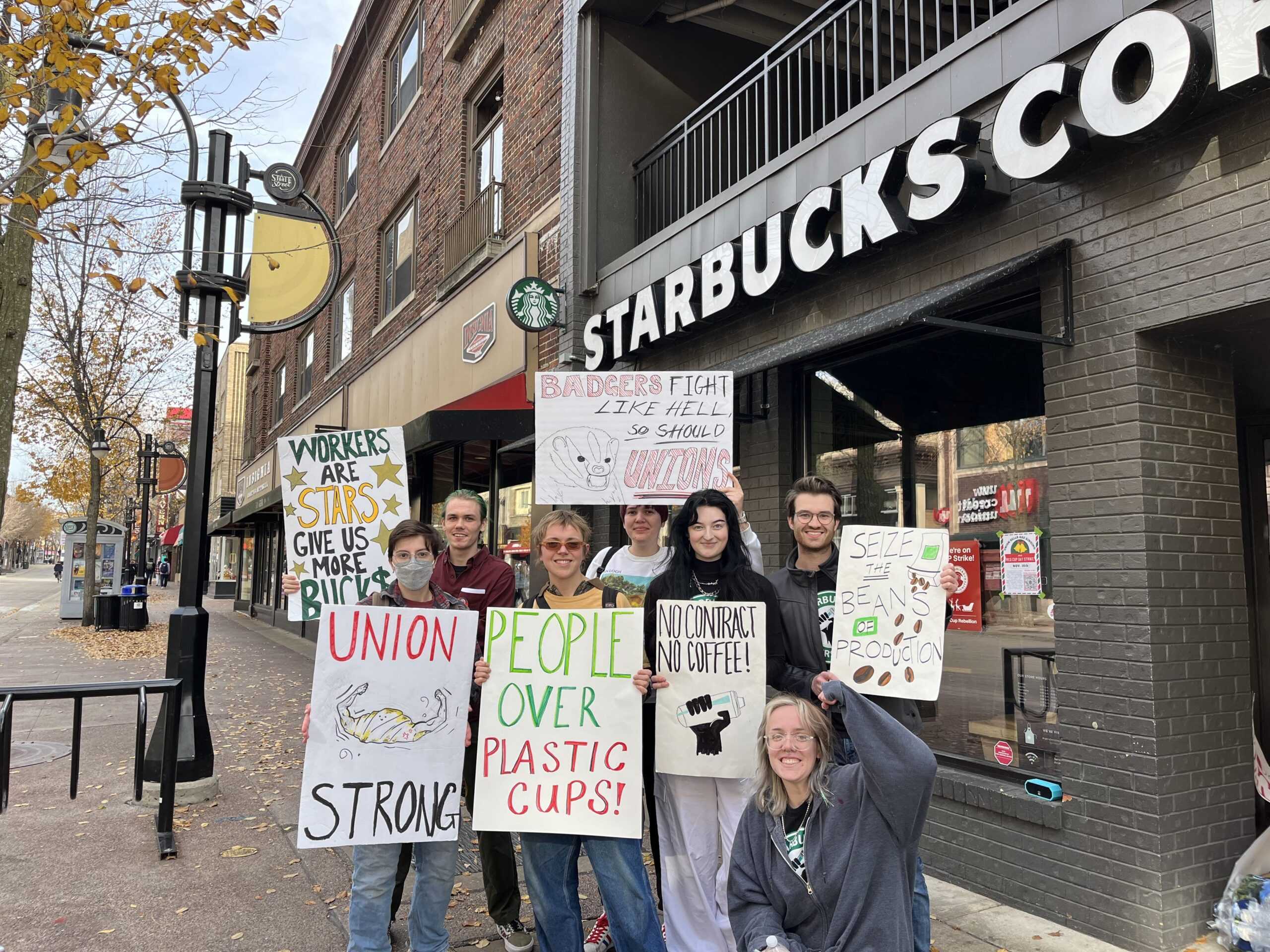 Red Cup Rebellion' to support Starbucks workers is Nov. 16