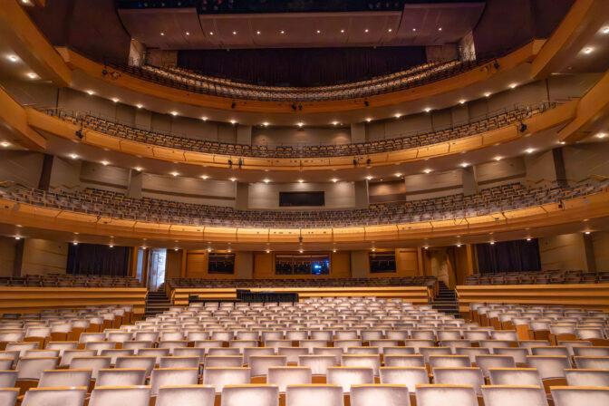 Inside Overture Center's theater. January 29, 2024.