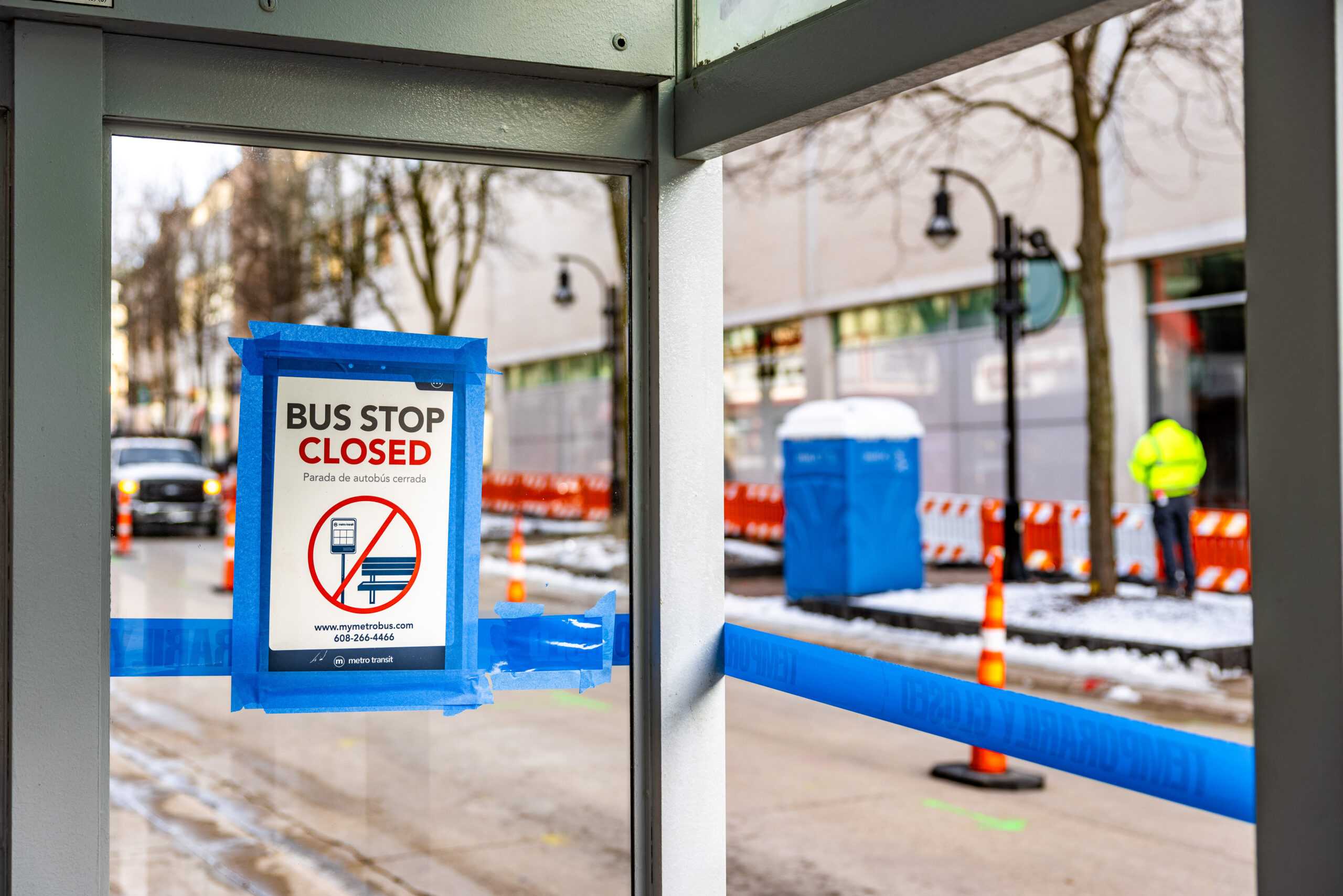 Four bus stops on State Street Capitol Square area close for BRT