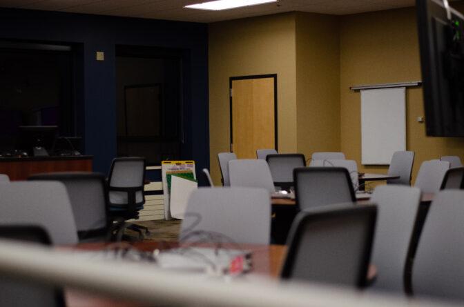 Badger Herald archival photo of UW classroom. February 1, 2024. 