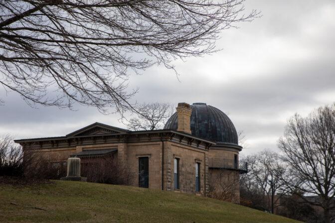 The University of Wisconsin's Washburn Observatory. February 11, 2024.
