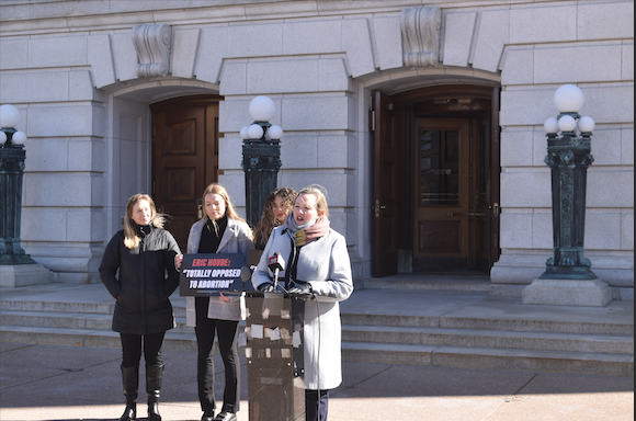UW medical students criticize Senate candidates anti-abortion rights stance at news conference