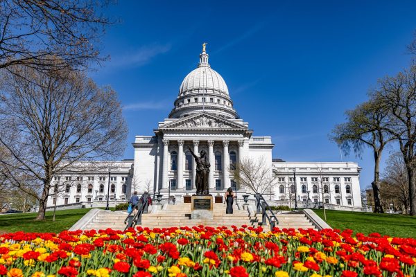 Badger Herald archival photo of Wisconsin State Capitol building. April 25, 2024. 