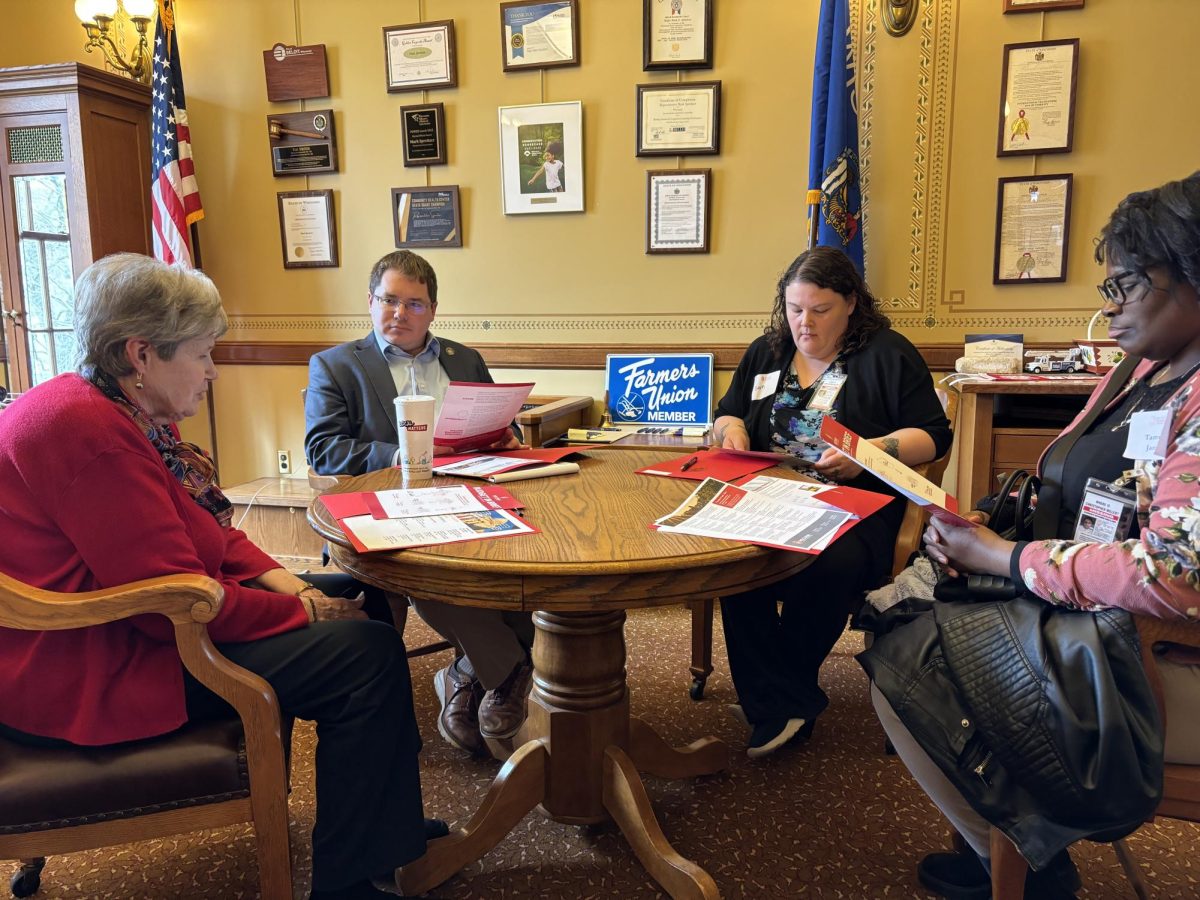 Volunteer lobbyists meet at Wisconsin State Capitol to discuss key issues with elected officials during annual event.

Photo courtesy of Tod Pritchard