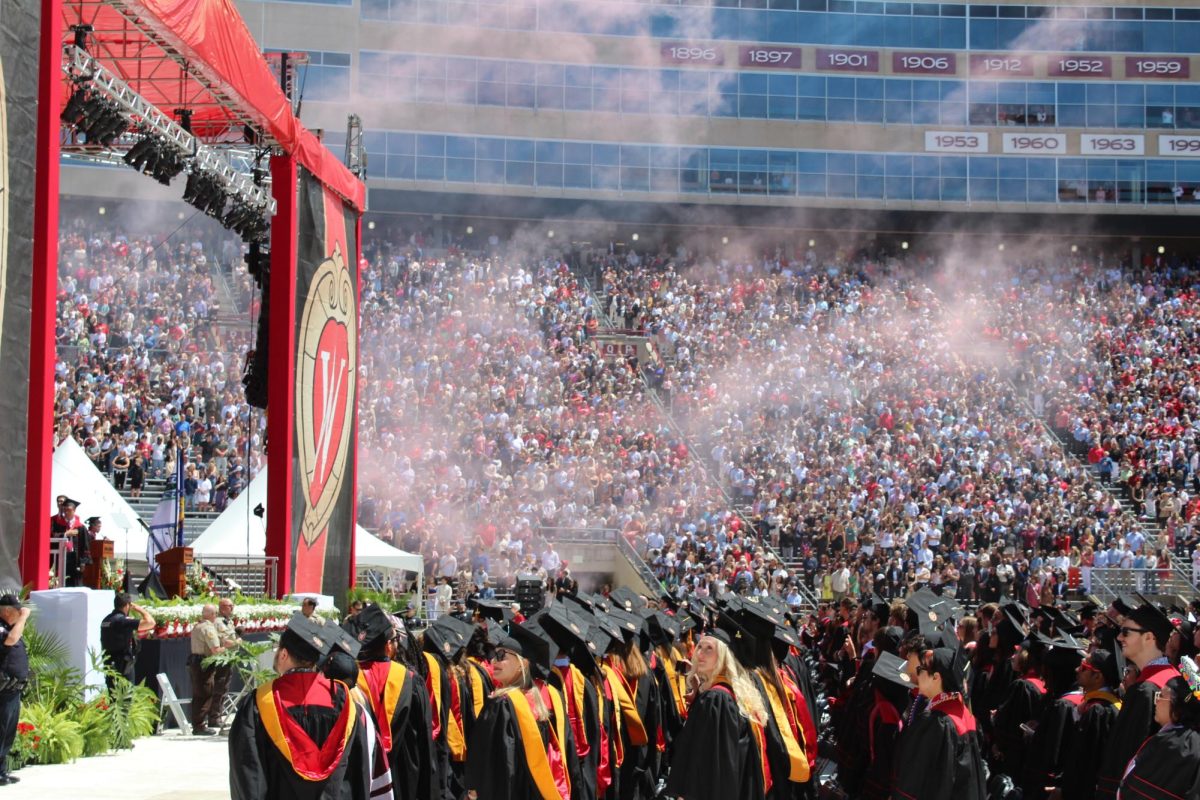 Graduates+experience+the+Spring+2024+Commencement.+May+11%2C+2024.+