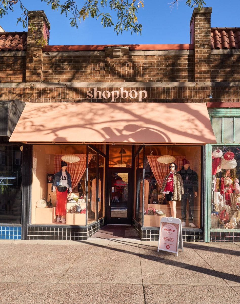 Shopbop's Madison Pop-Up on State Street provided by Shopbop. Oct. 16, 2024. 