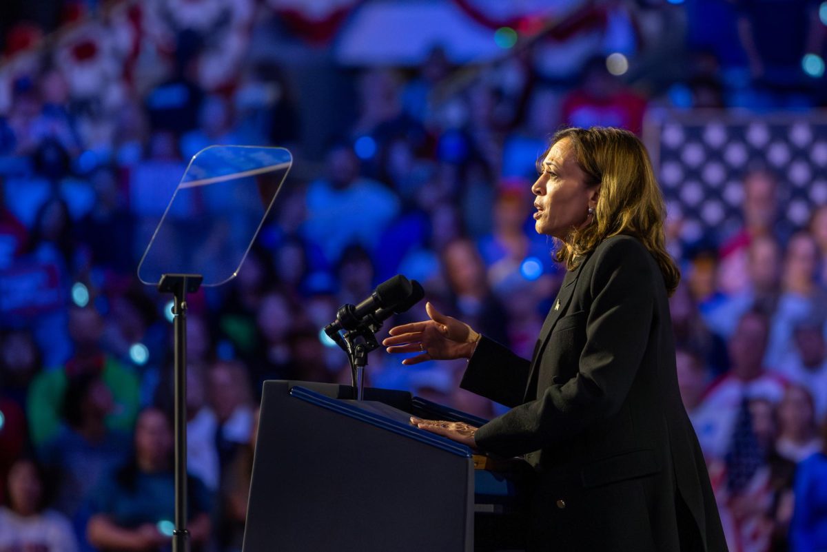 Vice President Kamala Harris held a campaign event in Madison at the Alliant Energy Center. October 30, 2024.