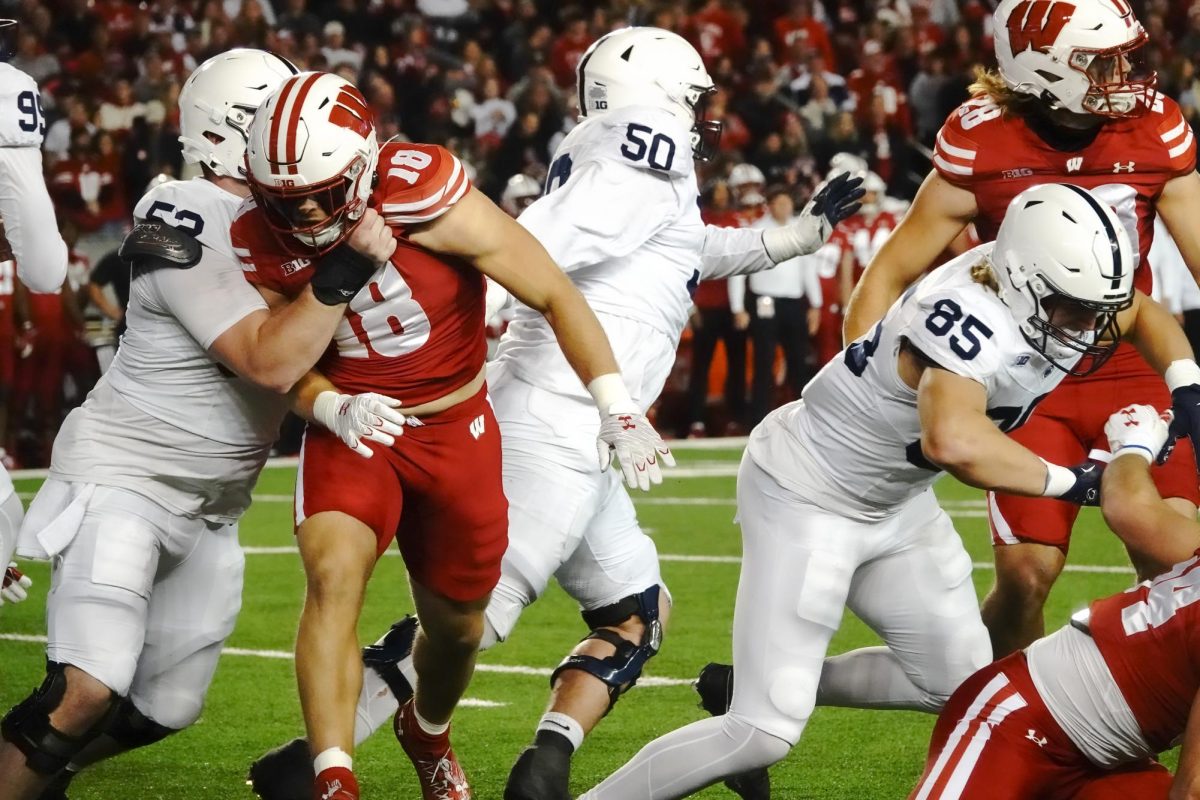 The Badgers faced the Nittany Lions. October 26, 2024.