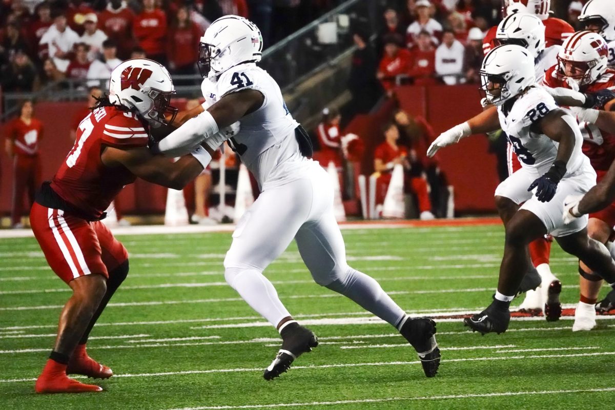 The Badgers faced the Nittany Lions. October 26, 2024.