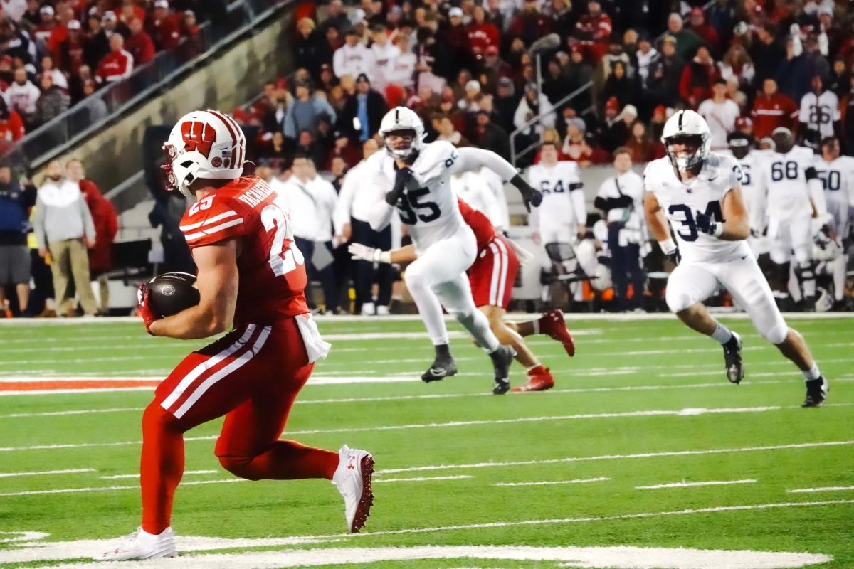 The Badgers faced the Nittany Lions. October 26, 2024.