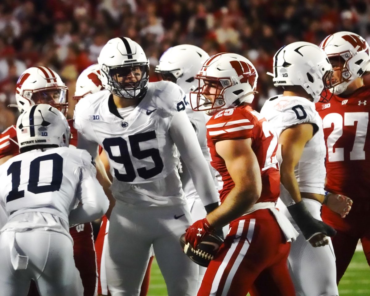 The Badgers faced the Nittany Lions. October 26, 2024.