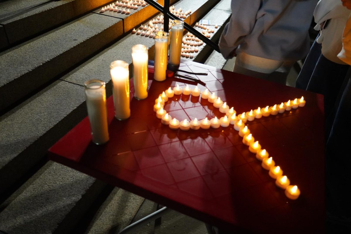 Candles in honnor of those who have lost thier life in the Isreal-Hamas war, October 7th 2024