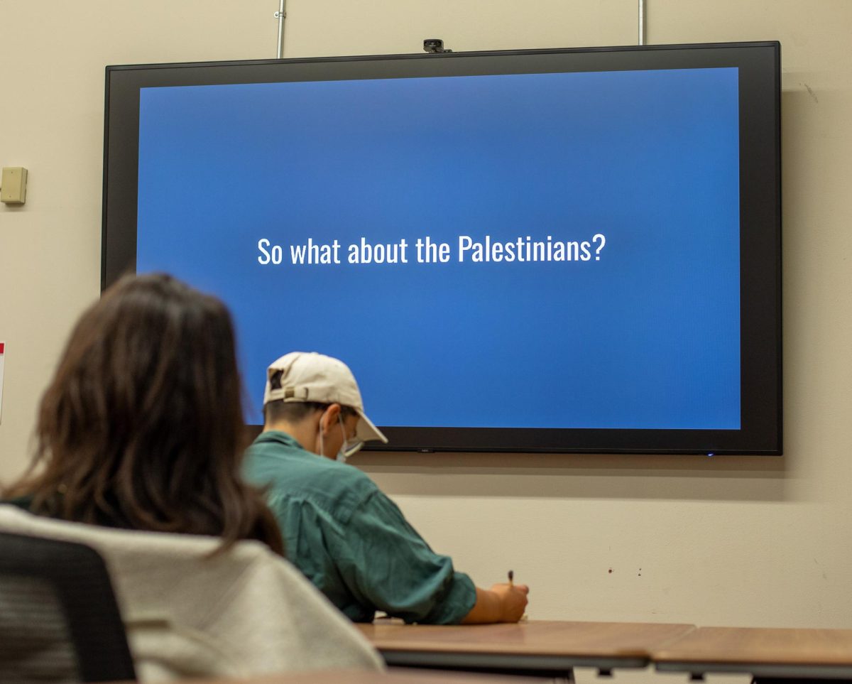 Students for Justice in Palestine hold Resistance Teach-In. October 8, 2024.