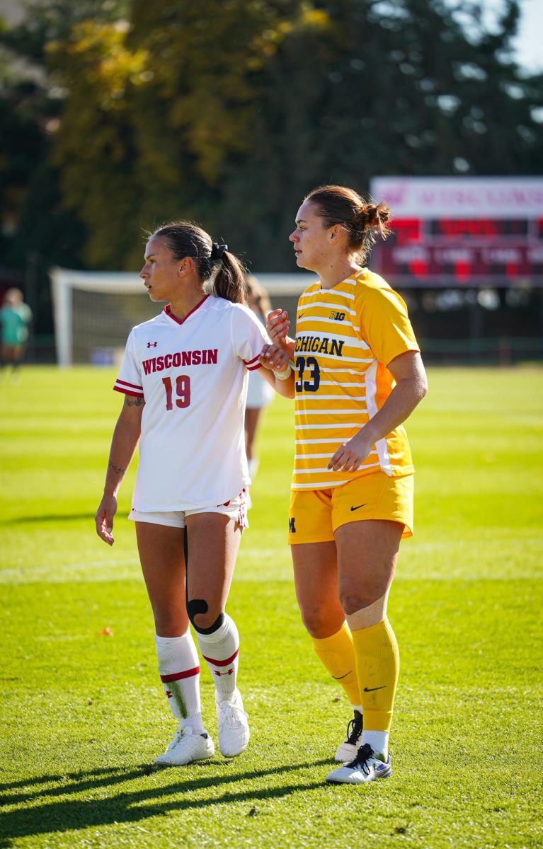 The University of Wisconsin-Madison Badgers defeated the Michigan Wolverines 1-0 on Oct. 27.